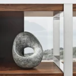 Modern Multi Tier Metal Frame Open Display Bookcase with Panels