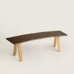 Modern Solid Wood Dining Table with Tapered Legs