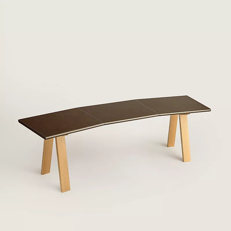 Modern Solid Wood Dining Table with Tapered Legs