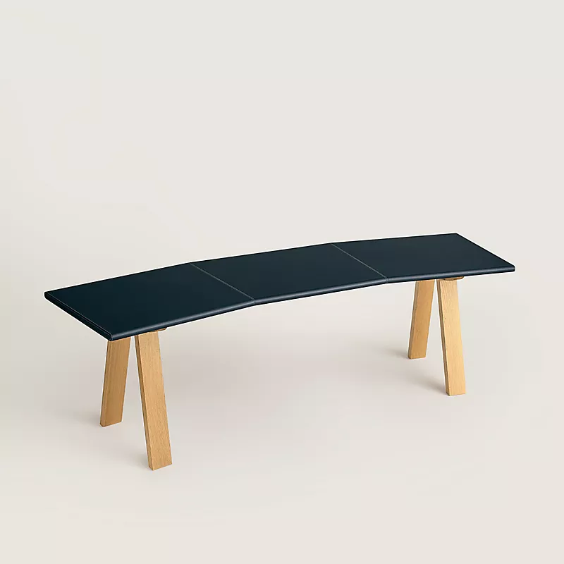 Modern Solid Wood Dining Table with Tapered Legs