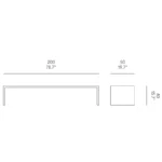 Artistic Wave Pattern Wood Bench for Entryway Living Room