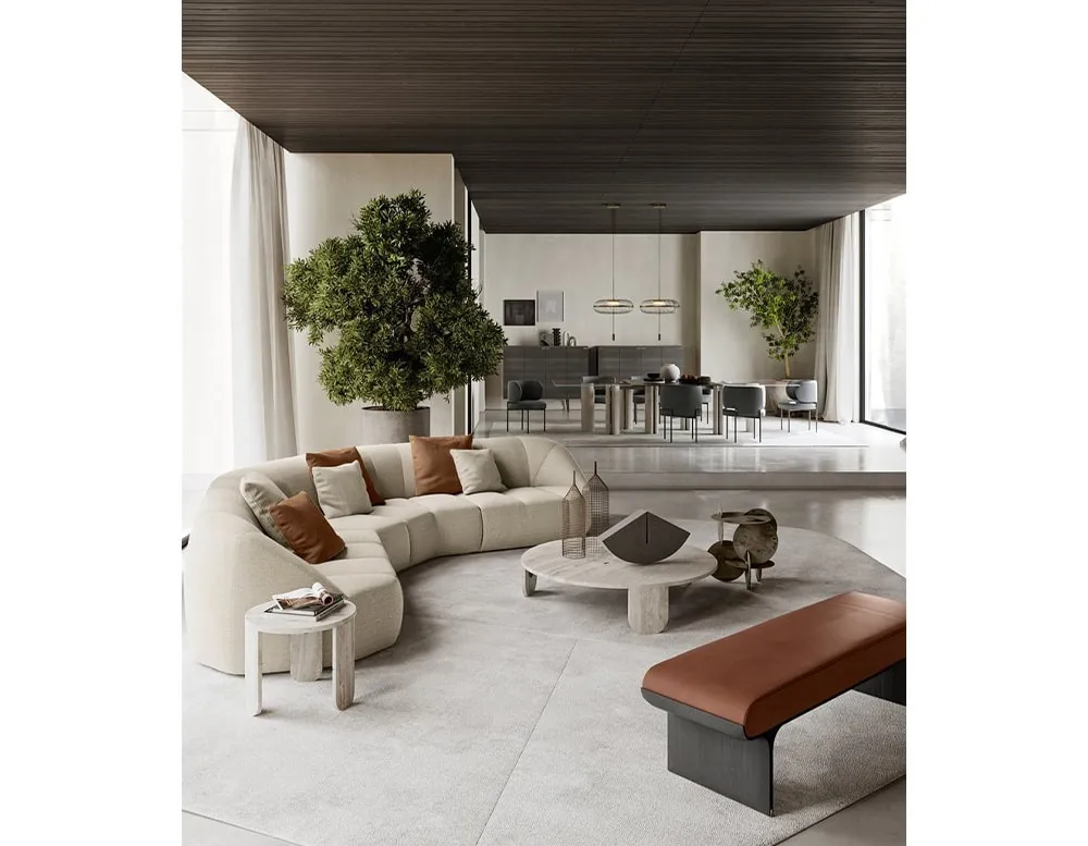 Minimalist White Upholstered Bench with Black Legs for Entryway or Bedroom