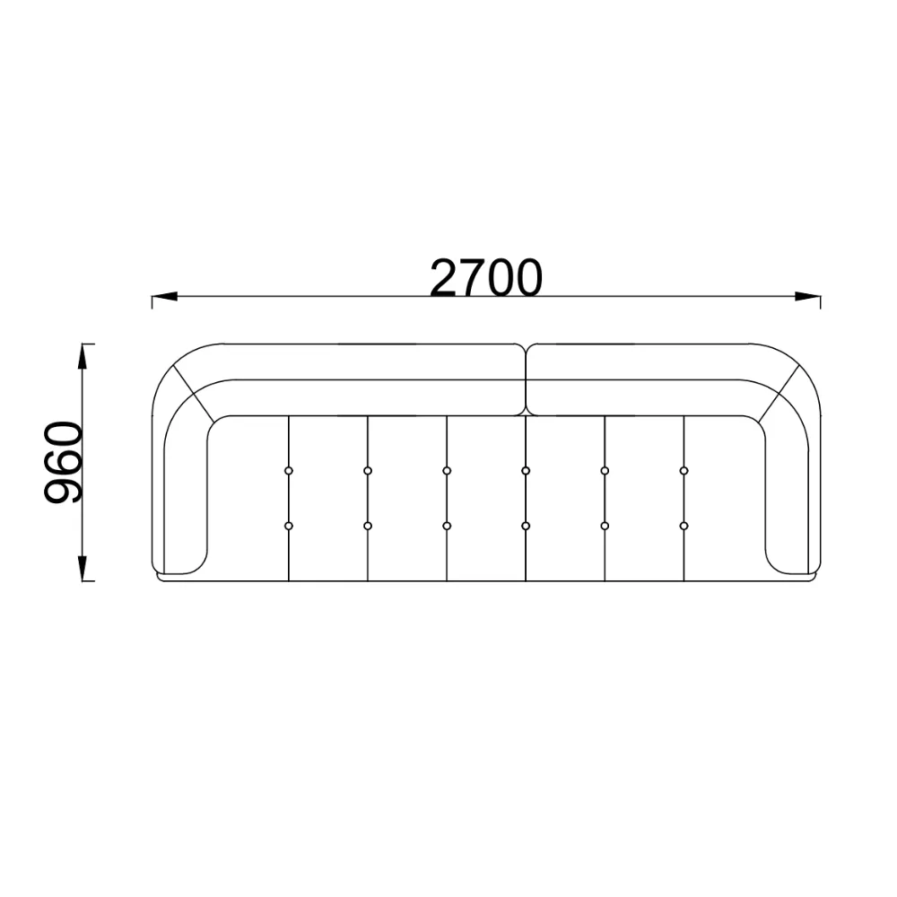 Mustard Velvet Tufted Four Seater Sofa with Fur Pillow