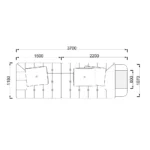 Teal Velvet Modular Sofa with Tufted Seats and Accent Pillow