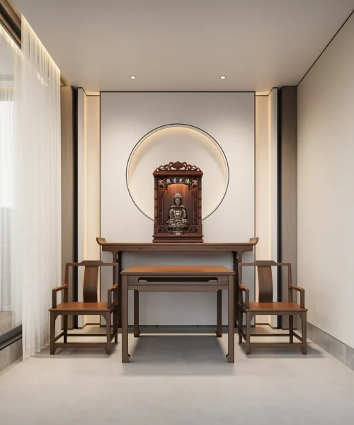 Two-story serene modern villa (26)