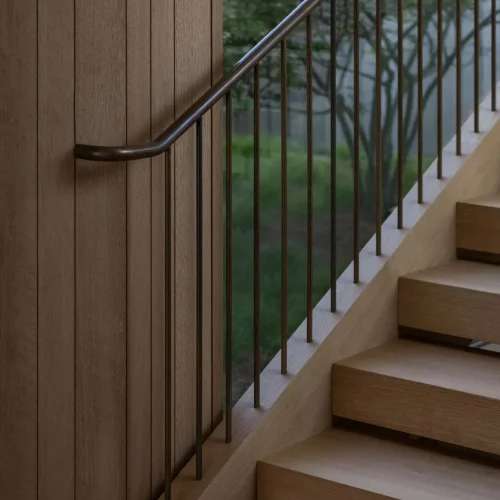 Wood & Concrete Garden Villa (21)